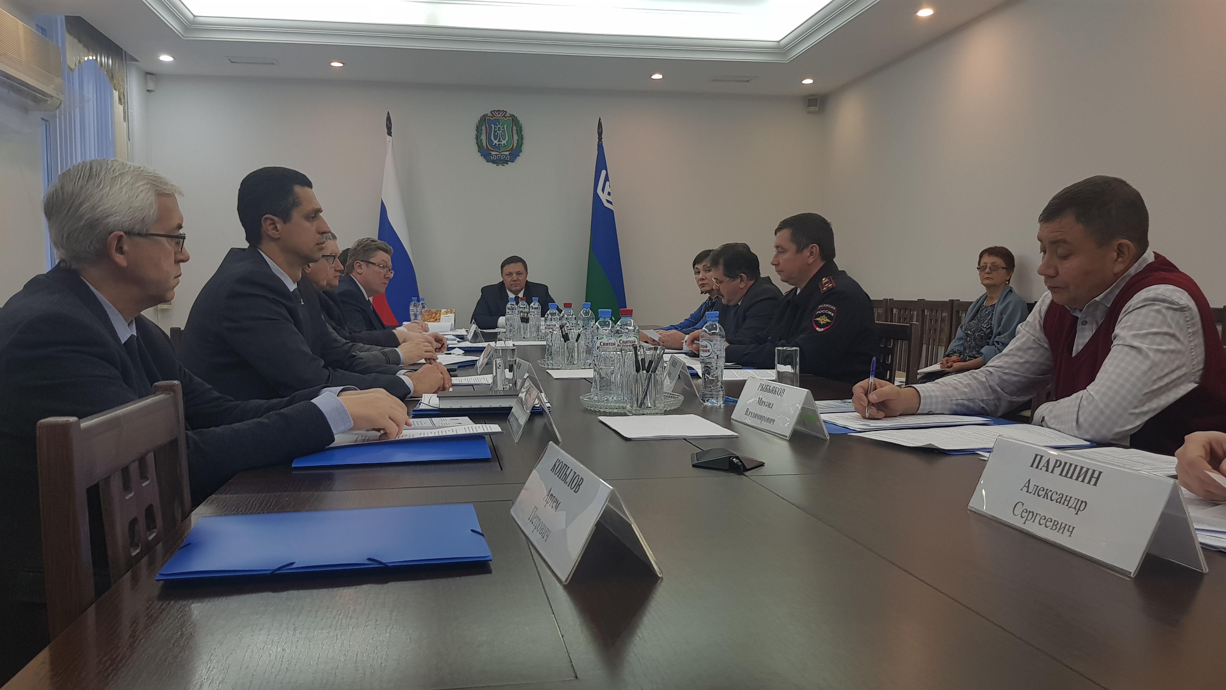 Государственная инспекция труда в Ханты-Мансийском автономном округе – Югре приняла участие в Межведомственной комиссии  по охране труда
