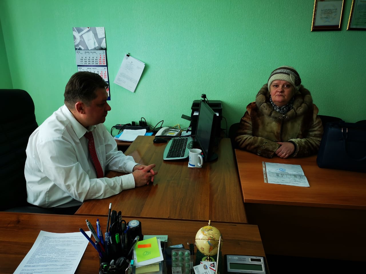 Руководитель Государственной инспекции труда в Ханты-Мансийском автономном округе - Югре  провел личный прием граждан в городе Когалым